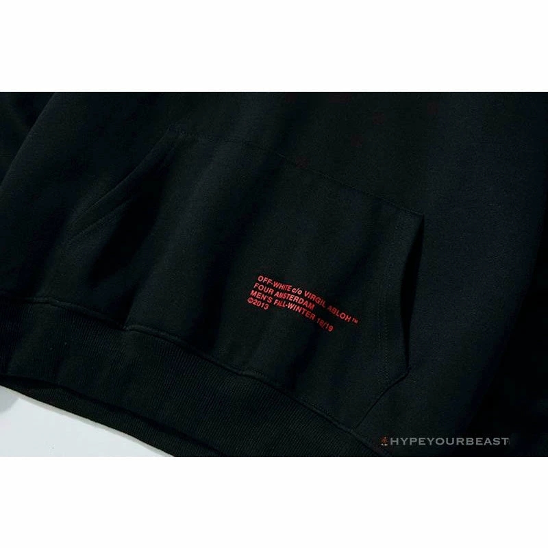 Hypeyourbeast Hoodies & Jackets OFF-WHITE CO VIRGIL ABLO Netherlands Museum Hoodie 'BLACK' 7 Hypeyourbeast Hoodies & Jackets OFF-WHITE CO VIRGIL ABLO Netherlands Museum Hoodie 'BLACK'