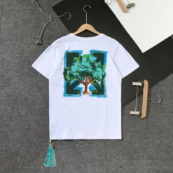 Hypeyourbeast OFF-WHITE Big Tree HD Pattern Tee Shirt 'WHITE' T-Shirts
