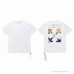 Hypeyourbeast OFF-WHITE Monet Tee Shirt 'WHITE' T-Shirts 5 Hypeyourbeast OFF-WHITE Monet Tee Shirt 'WHITE' T-Shirts