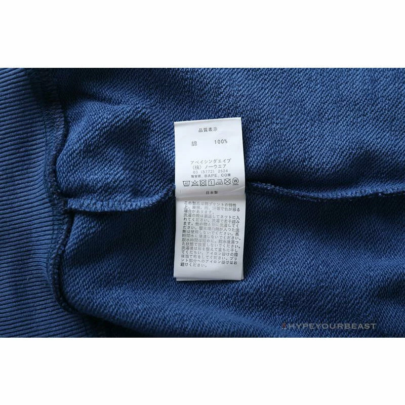 Hypeyourbeast Clothes BAPE Camo Hoodie Shark Head 'NAVY BLUE' 9 Hypeyourbeast Clothes BAPE Camo Hoodie Shark Head 'NAVY BLUE'