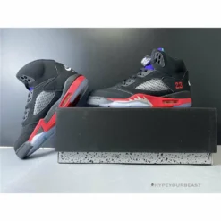 Hypeyourbeast Air Jordan 5 'Grape Fire Red'