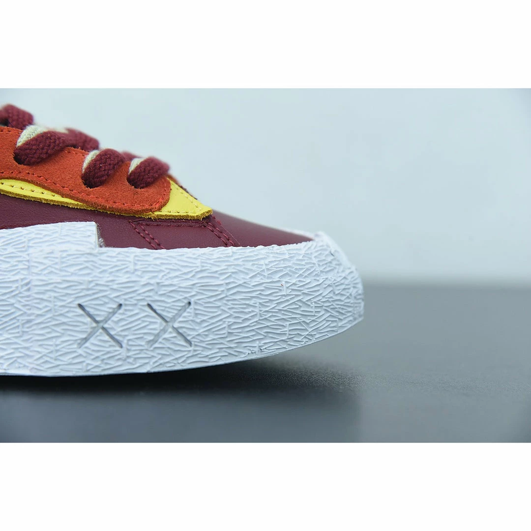 HypeYourBeast Nike Blazer Low Sacai KAWS Red 7 HypeYourBeast Nike Blazer Low Sacai KAWS Red