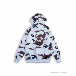 HypeYourBeast Supreme Camo Hoodie White Camouflage Hoodies & Jackets