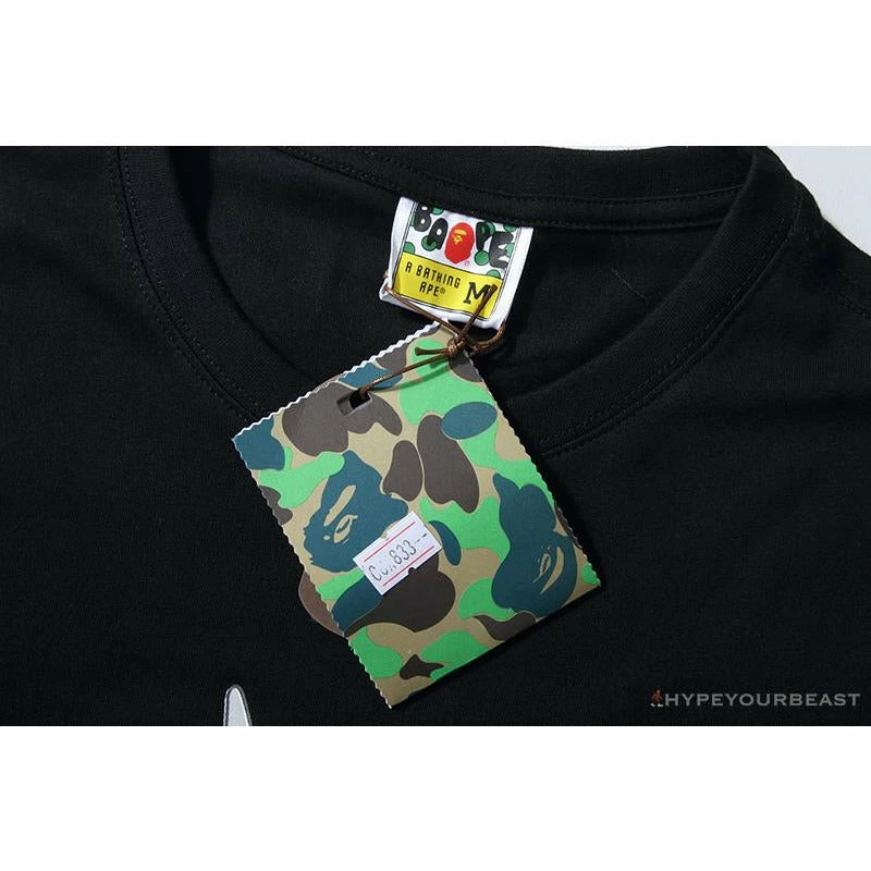 Hypeyourbeast Clothes BAPE NYC New York Limited Purple Camouflage Ape Head Tee Shirt 'BLACK' 7 Hypeyourbeast Clothes BAPE NYC New York Limited Purple Camouflage Ape Head Tee Shirt 'BLACK'