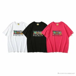 Hypeyourbeast BAPE Baby Milo Halloween Tee Shirt 'WHITE' Clothes