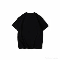 Hypeyourbeast BAPE Baby Milo Color Letter Monkey Tee Shirt 'BLACK'