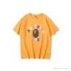 Hypeyourbeast Clothes BAPE Little Ape Head Colorful Classic Tee Shirt 'YELLOW'