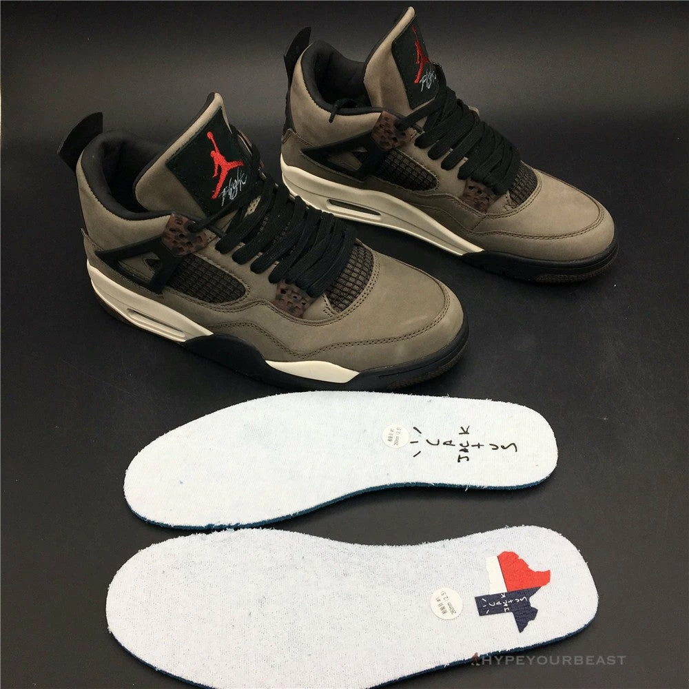 Hypeyourbeast Travis Scott X Air Jordan 4 Dark Mocha 14 Hypeyourbeast Travis Scott X Air Jordan 4 Dark Mocha