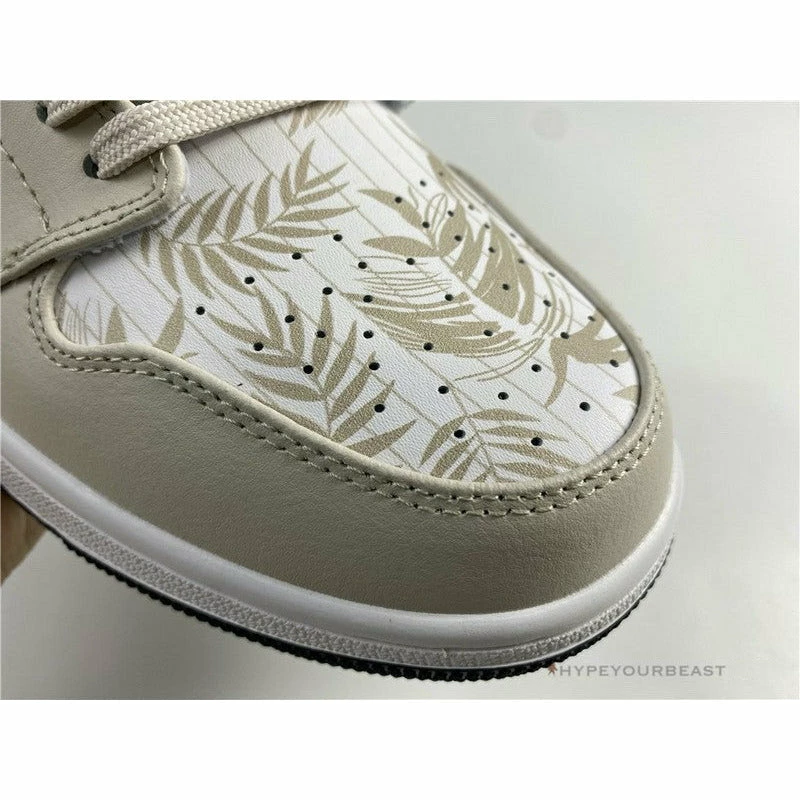 Hypeyourbeast Air Jordan 1 Low 'Palm Tree Beige Yellow' 10 Hypeyourbeast Air Jordan 1 Low 'Palm Tree Beige Yellow'