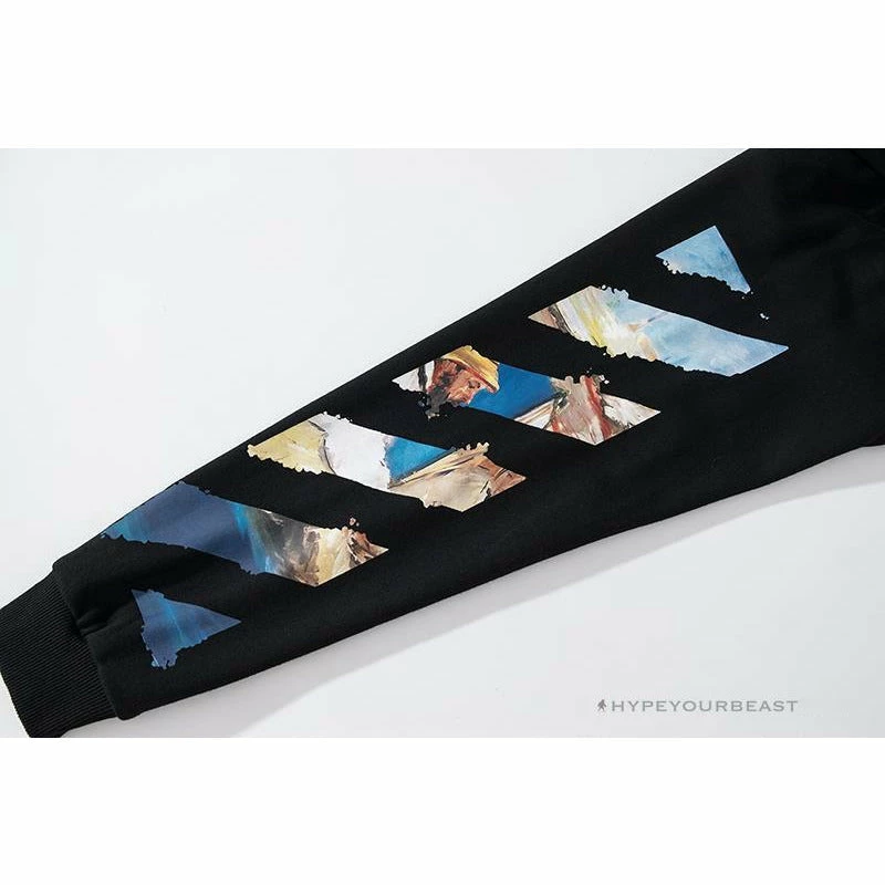 HypeYourBeast Hoodies & Jackets Off White Hoodie Black Sail 13 HypeYourBeast Hoodies & Jackets Off White Hoodie Black Sail