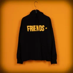 HypeYourBeast Hoodies & Jackets Vlone Yellow And Black Friends Hoodie