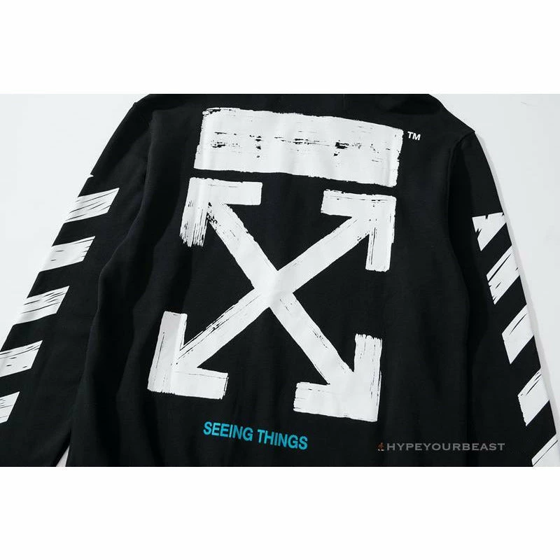 HypeYourBeast Off White Hoodie Black & White 6 HypeYourBeast Off White Hoodie Black & White