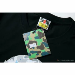 Hypeyourbeast Clothes BAPE Starry Sky Camouflage Luminous Great Ape Man Head Tee Shirt 'BLACK' 16 Hypeyourbeast Clothes BAPE Starry Sky Camouflage Luminous Great Ape Man Head Tee Shirt 'BLACK'