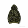 HypeYourBeast BAPE Camouflage Kangaroo Hooded Hoodie Green Clothes