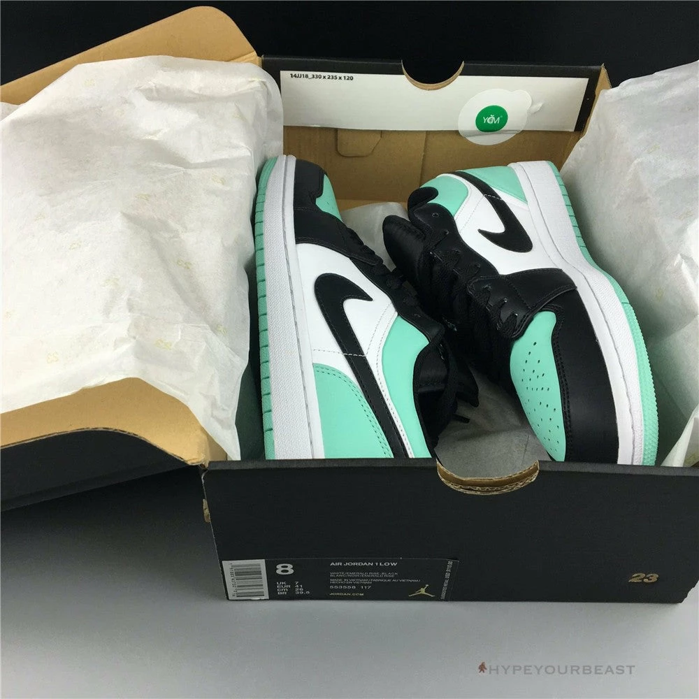 Hypeyourbeast Air Jordan 1 Low 'Emerald Rise' 4 Hypeyourbeast Air Jordan 1 Low 'Emerald Rise'
