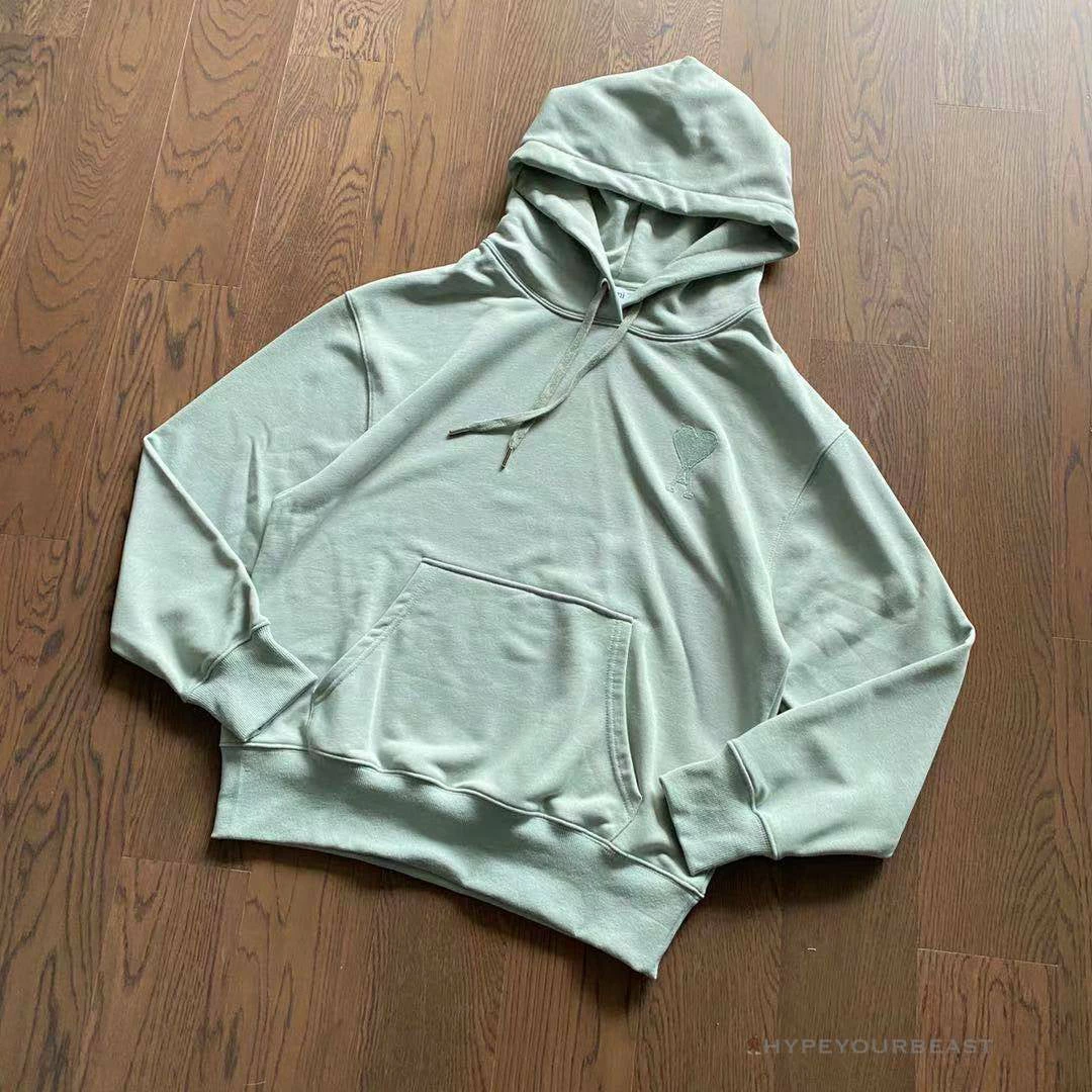 Hypeyourbeast AMI Hoodie Green 1 Hypeyourbeast AMI Hoodie Green