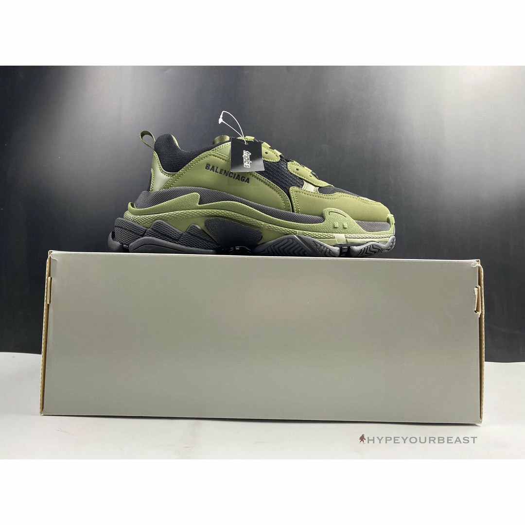 Hypeyourbeast BCG Triple S Green / Black Balenciaga 1 Hypeyourbeast BCG Triple S Green / Black Balenciaga