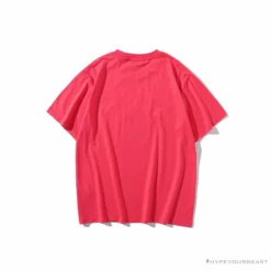 Hypeyourbeast BAPE Little Ape Head Colorful Classic Tee Shirt 'PINK' Clothes