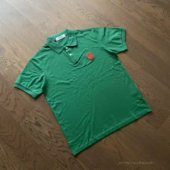 Hypeyourbeast CDG Polo Shirt Green 9 Hypeyourbeast CDG Polo Shirt Green