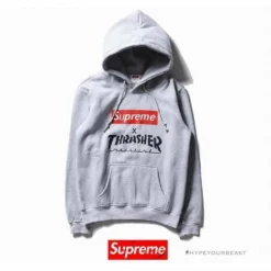 Hypeyourbeast Hoodies & Jackets Supreme X Thrasher Hoodie Grey 7 Hypeyourbeast Hoodies & Jackets Supreme X Thrasher Hoodie Grey