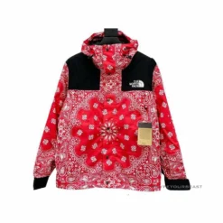 HypeYourBeast Supreme X TNF Bandana Jacket Red 17 HypeYourBeast Supreme X TNF Bandana Jacket Red