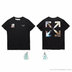Hypeyourbeast T-Shirts OFF-WHITE The Kiss Tee Shirt 'BLACK' 7 Hypeyourbeast T-Shirts OFF-WHITE The Kiss Tee Shirt 'BLACK'