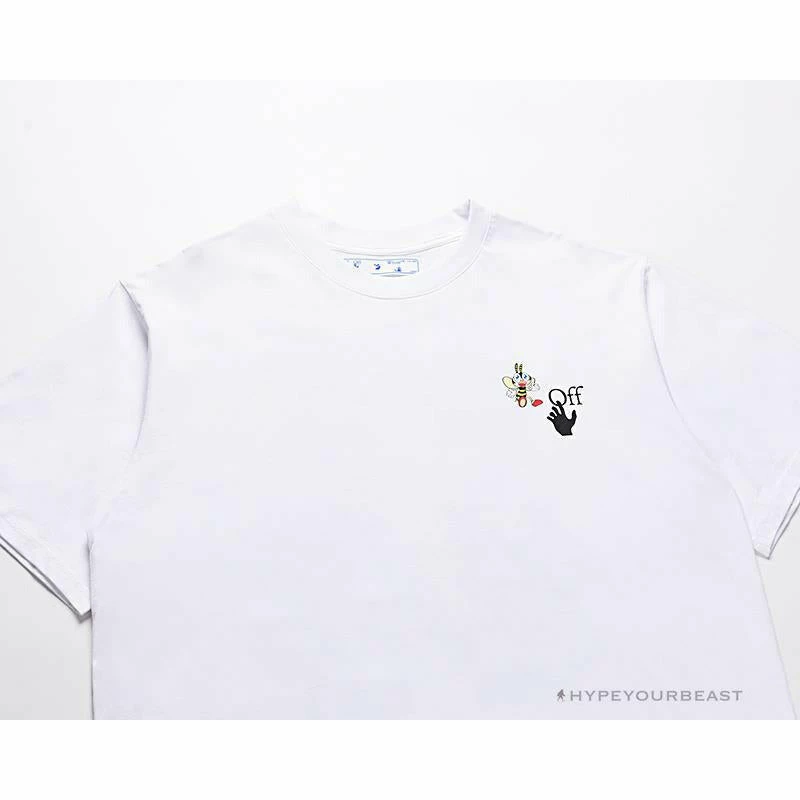 Hypeyourbeast T-Shirts OFF-WHITE Takashi Murakami Sunflower Tee Shirt 'WHITE' 3 Hypeyourbeast T-Shirts OFF-WHITE Takashi Murakami Sunflower Tee Shirt 'WHITE'