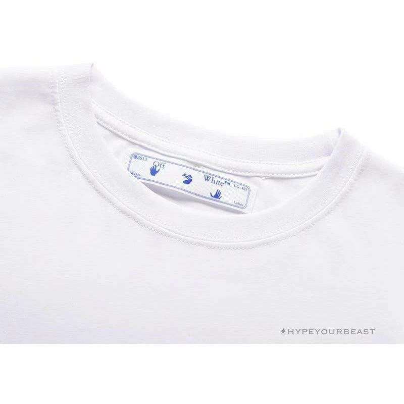 Hypeyourbeast OFF-WHITE Skull Tee Shirt 'WHITE' 4 Hypeyourbeast OFF-WHITE Skull Tee Shirt 'WHITE'