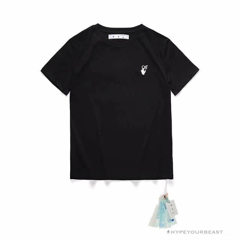 Hypeyourbeast T-Shirts OFF-WHITE Hand Shake Tee Shirt 'BLACK' 1 Hypeyourbeast T-Shirts OFF-WHITE Hand Shake Tee Shirt 'BLACK'