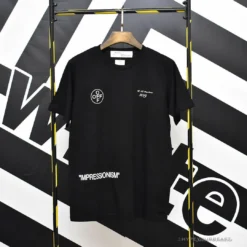 Hypeyourbeast T-Shirts OFF-WHITE 99 Pink Arrow Tee Shirt 'BLACK'
