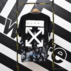 Hypeyourbeast OFF-WHITE Hot Starry Sky Fireworks Tee Shirt