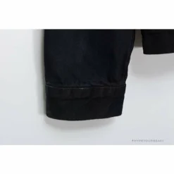 Hypeyourbeast OFF-WHITE Autumn And Winter New ️Back Blue Arrow Wash Denim Jacket Hoodies & Jackets