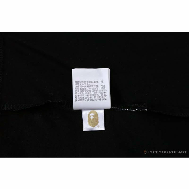 Hypeyourbeast BAPE Japan Limited Edition Pink Cherry Tree Tee Shirt 'BLACK' Clothes 15 Hypeyourbeast BAPE Japan Limited Edition Pink Cherry Tree Tee Shirt 'BLACK' Clothes
