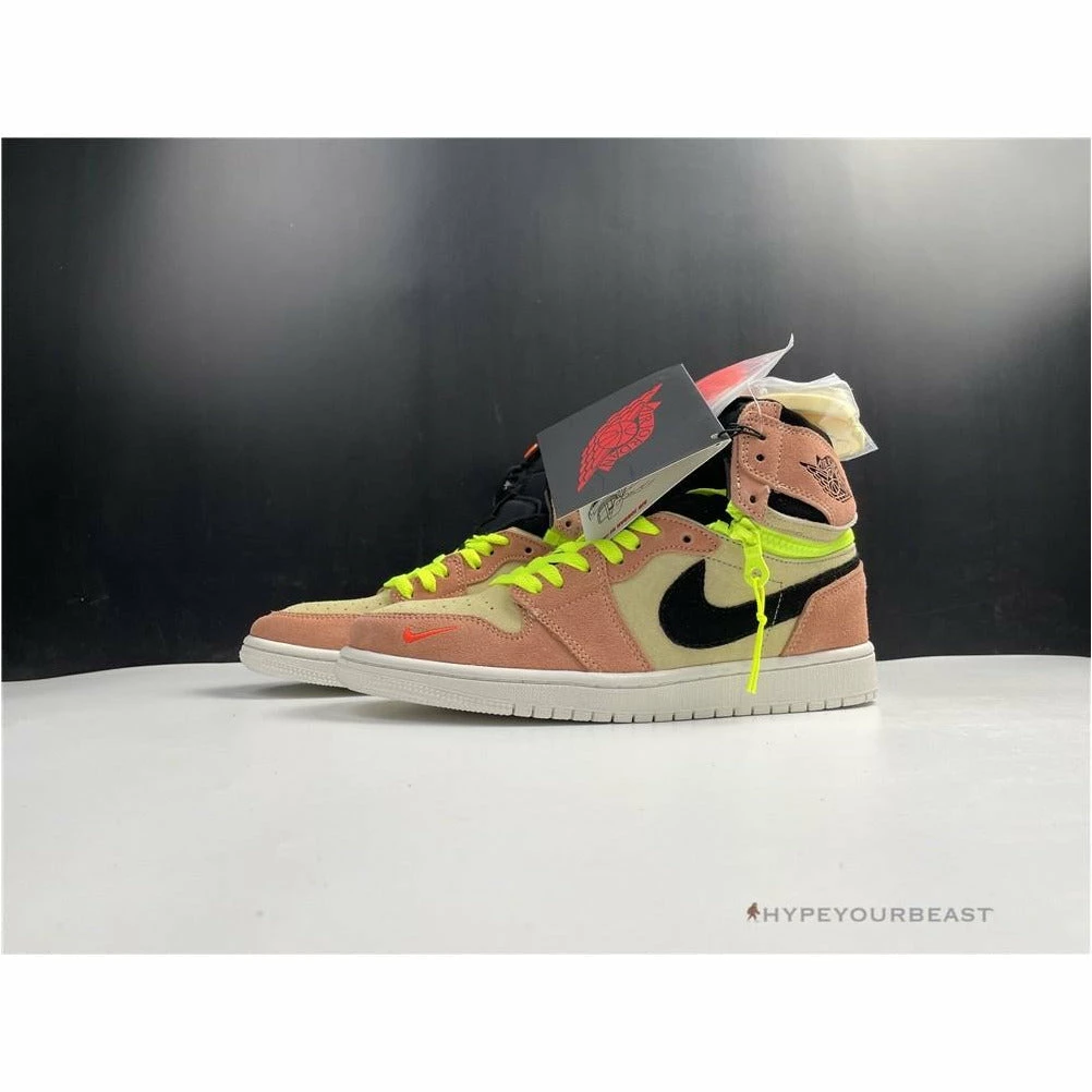 HypeYourBeast Air Jordan 1 High Switch 'Pink Volt' 2 HypeYourBeast Air Jordan 1 High Switch 'Pink Volt'