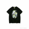 Hypeyourbeast Clothes BAPE Green Ape Head Blue Storm Tee Shirt 'BLACK'