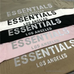 HypeYourBeast FOG Essentials Tee Shirt ‘Los Angeles’ PINK T-Shirts