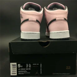 Hypeyourbeast Air Jordan 1 Mid Pink Quartz