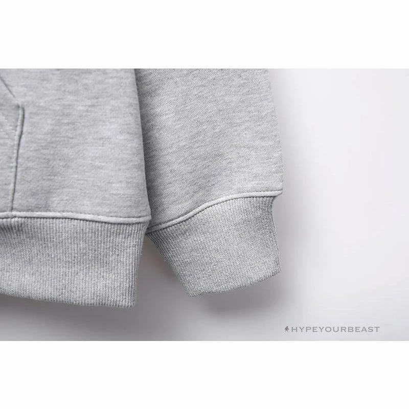 Hypeyourbeast Clothes BAPE X Bathing Ape Head Hoodie 'GREY' 10 Hypeyourbeast Clothes BAPE X Bathing Ape Head Hoodie 'GREY'