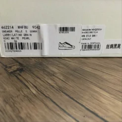 HypeYourBeast Alexander McQueen White / Black / Black A. Mcqueen