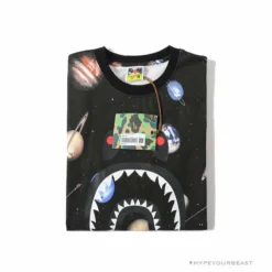 Hypeyourbeast BAPE Shark Head Planet Tee Shirt Clothes 24 Hypeyourbeast BAPE Shark Head Planet Tee Shirt Clothes