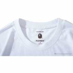 Hypeyourbeast Clothes BAPE Readymade Small Bee Camouflage Letter Tee Shirt 'PINK'