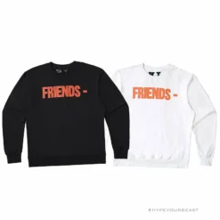 HypeYourBeast Shirts Vlone Orange Shirt - White