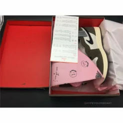 Hypeyourbeast Travis Scott X Air Jordan 1 Retro High OG 'Mocha'