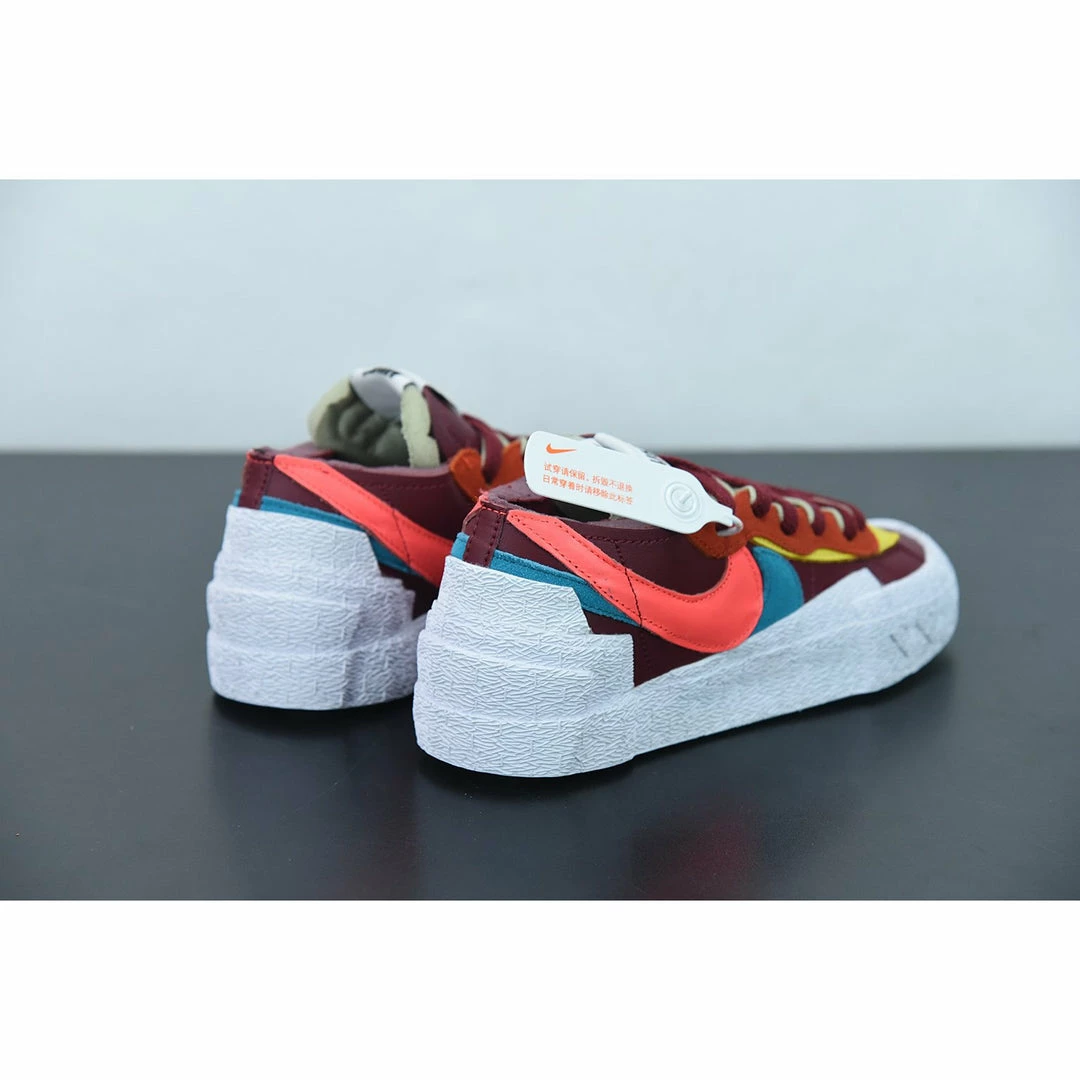 HypeYourBeast Nike Blazer Low Sacai KAWS Red 4 HypeYourBeast Nike Blazer Low Sacai KAWS Red