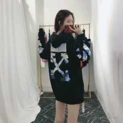 HypeYourBeast Hoodies & Jackets Off White Hoodie Vincent Van Gogh Black