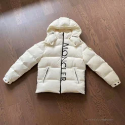 HypeYourBeast Moncler Puffer Jacket White Hoodies & Jackets