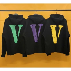 HypeYourBeast Hoodies & Jackets Vlone Purple And Black Friends Hoodie 9 HypeYourBeast Hoodies & Jackets Vlone Purple And Black Friends Hoodie