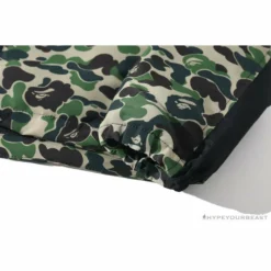 Hypeyourbeast BAPE X FCRB Joint Double Zip Camouflage Hoodie 'GREEN'