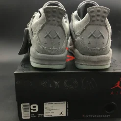 Hypeyourbeast Jordan 4 X KAWS Gray