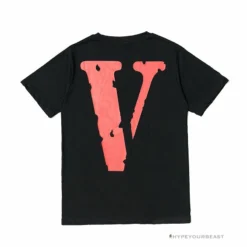 HypeYourBeast Vlone Black And Red Tee Shirt T-Shirts